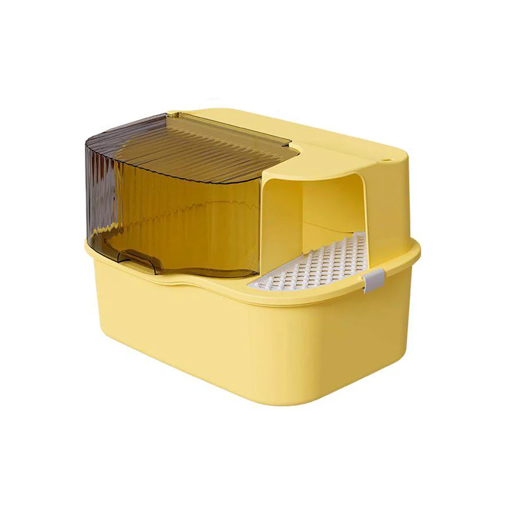 Extra Large Front Entry Cat Litter Box – Anti-Tracking Corridor Design 55x40x40cm - Image 5