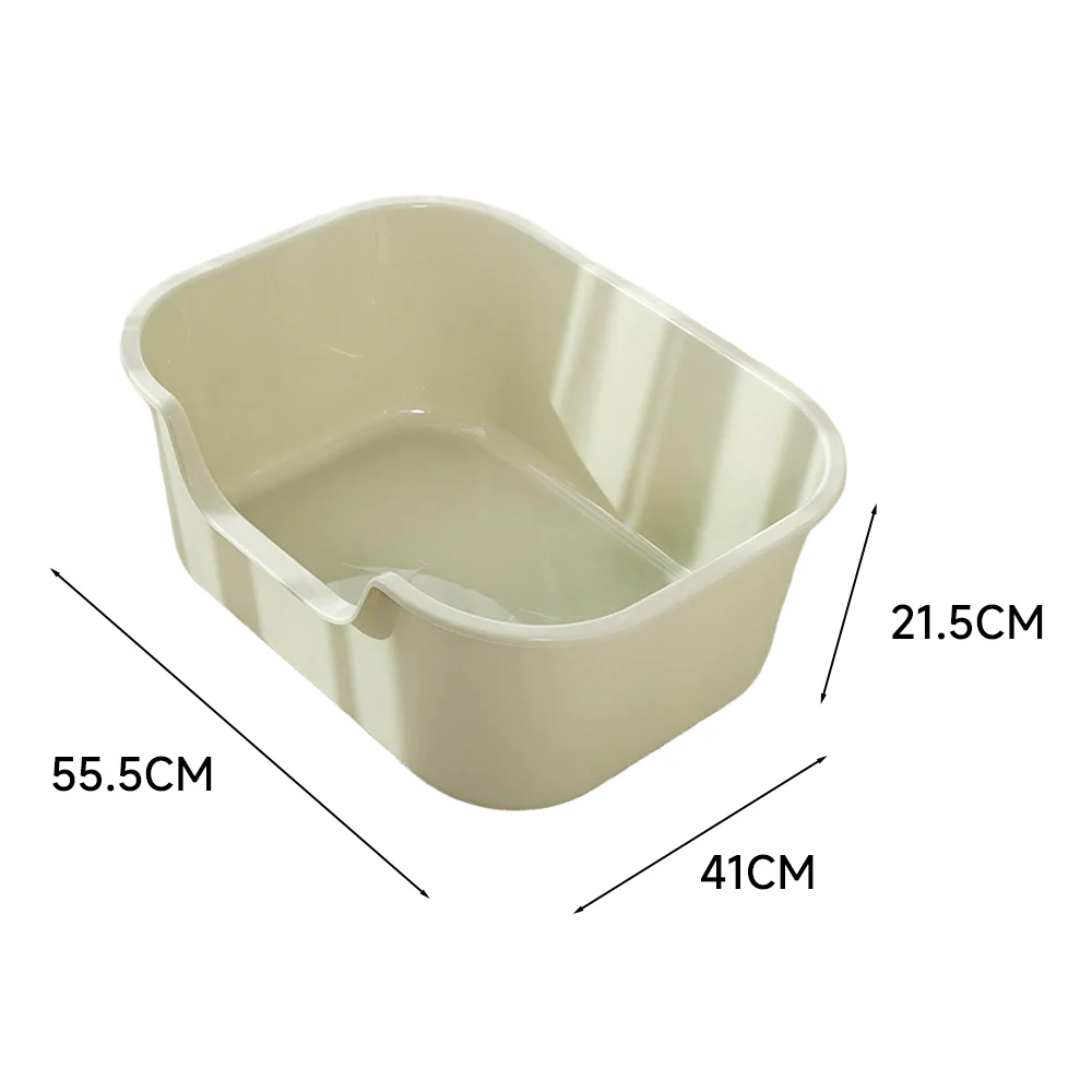 Extra Large Open Cat Litter Box 55x41x21.5cm - Image 2