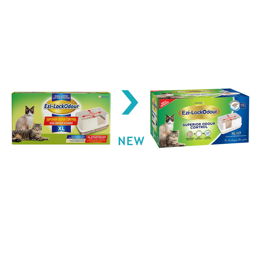 EZI-LOCKODOUR Extra Wide Dual Layer System Cat Litter Tray (XL) - Image 2