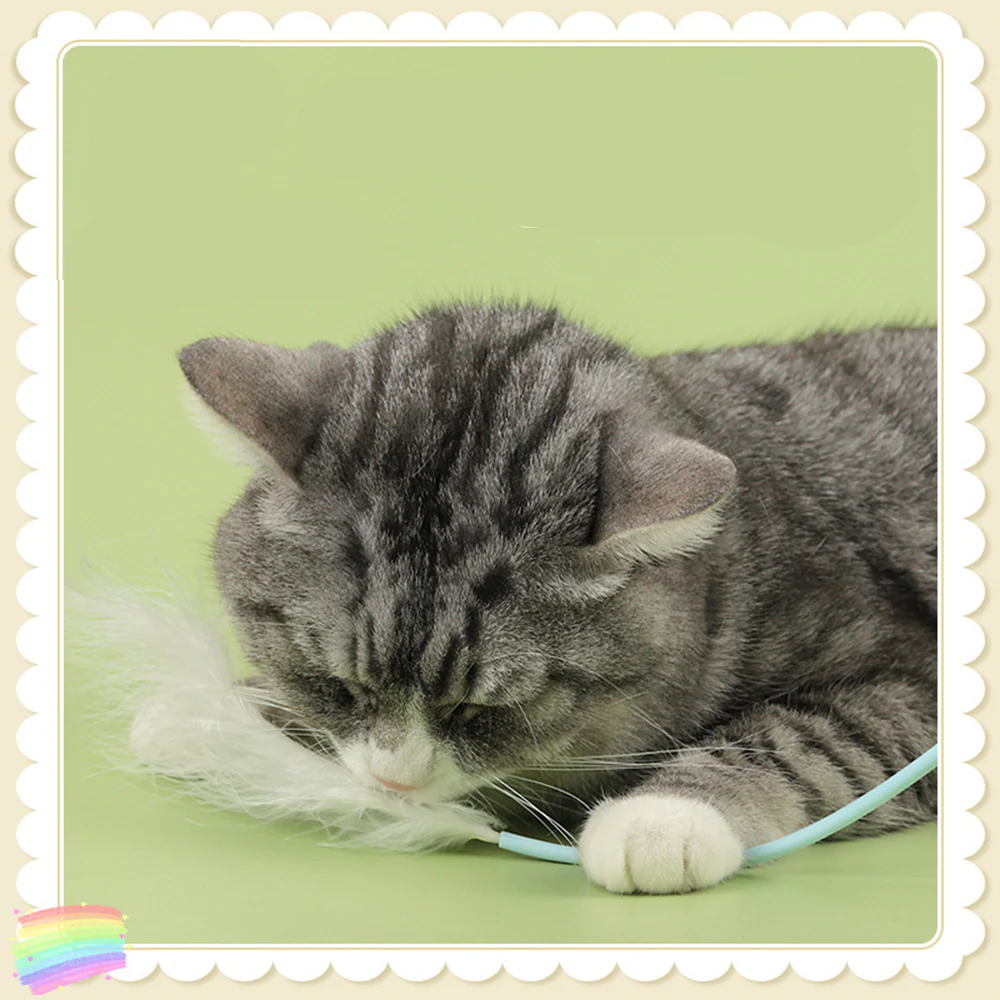 Feathered Mouse Tail Stick Cat Teaser - Image 3