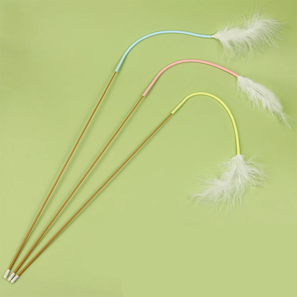 Feathered Mouse Tail Stick Cat Teaser - Image 4