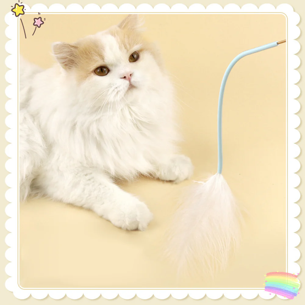 Feathered Mouse Tail Stick Cat Teaser - Image 5