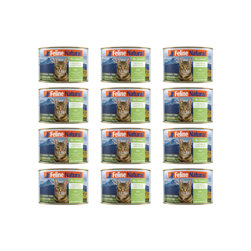 FELINE NATURAL Chicken and Lamb Grain Free Cat Food - Image 11