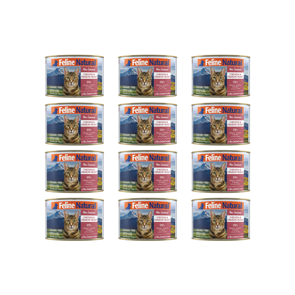 FELINE NATURAL Chicken and Venison Grain Free Cat Food - Image 10
