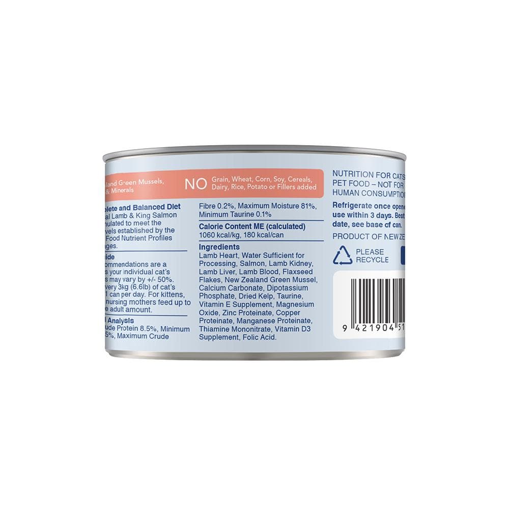 FELINE NATURAL Lamb and Salmon Grain Free Cat Food - Image 4