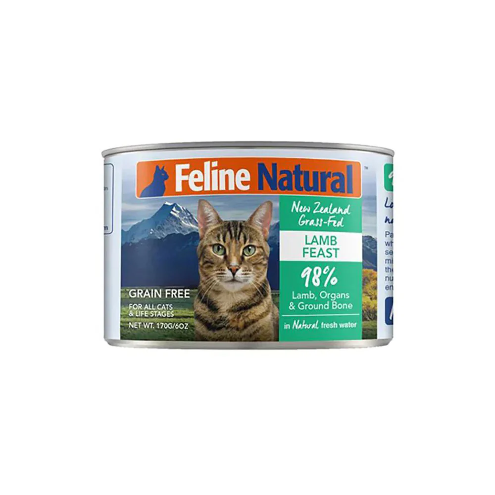 FELINE NATURAL Lamb Feast Grain Free Cat Food - Image 2