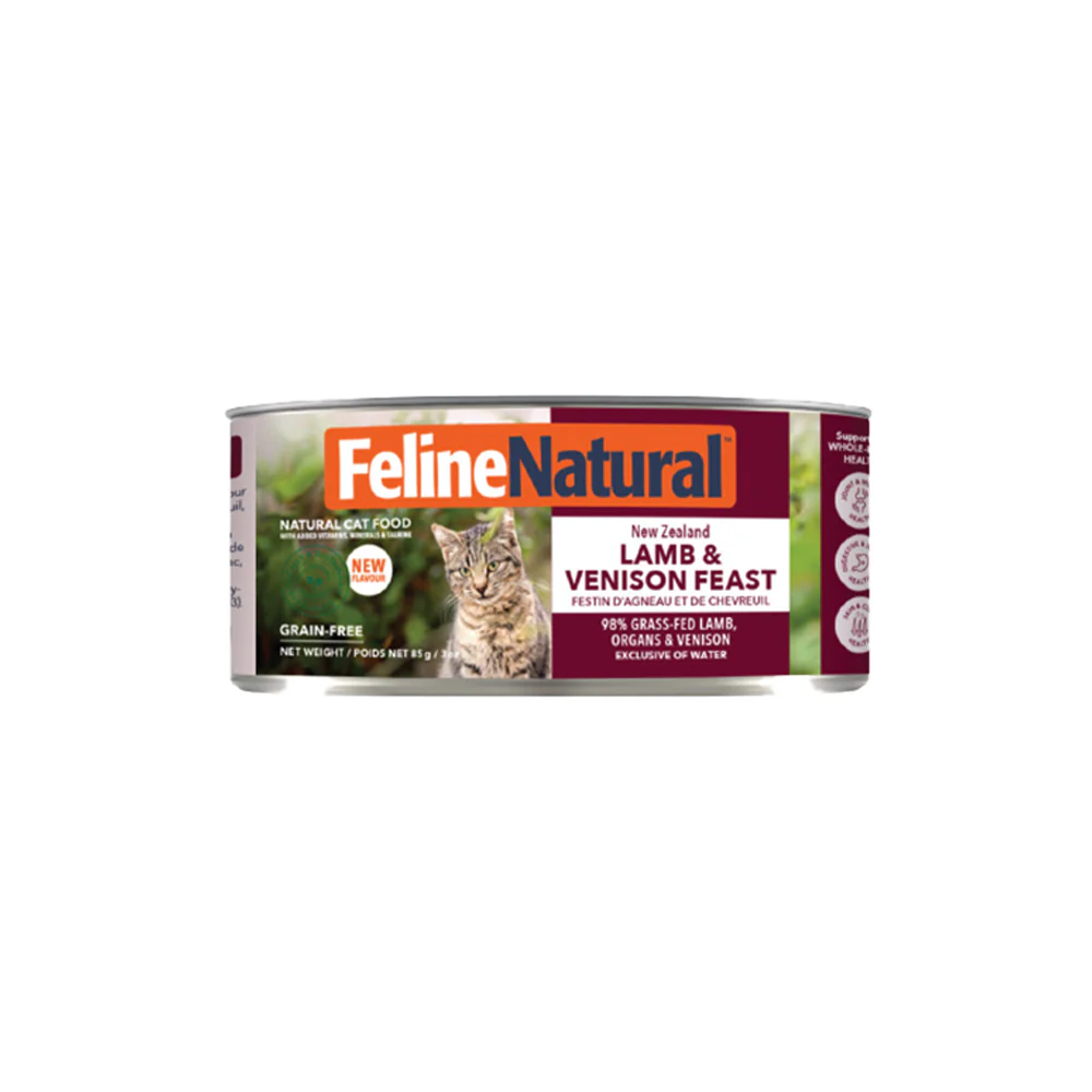 FELINE NATURAL Lamb & Venison Wet Cat Food - Image 2