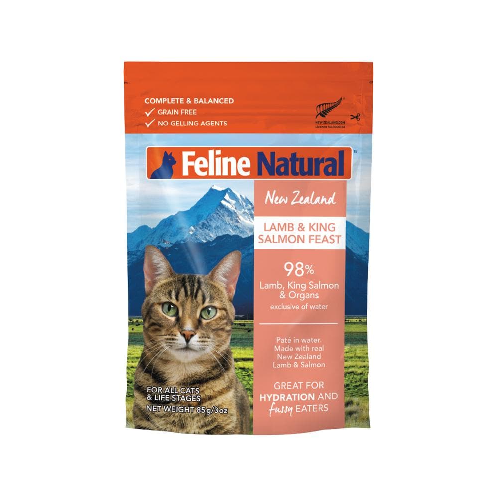 FELINE NATURAL Variety Cat Food 12x85g (pouches) - Image 7