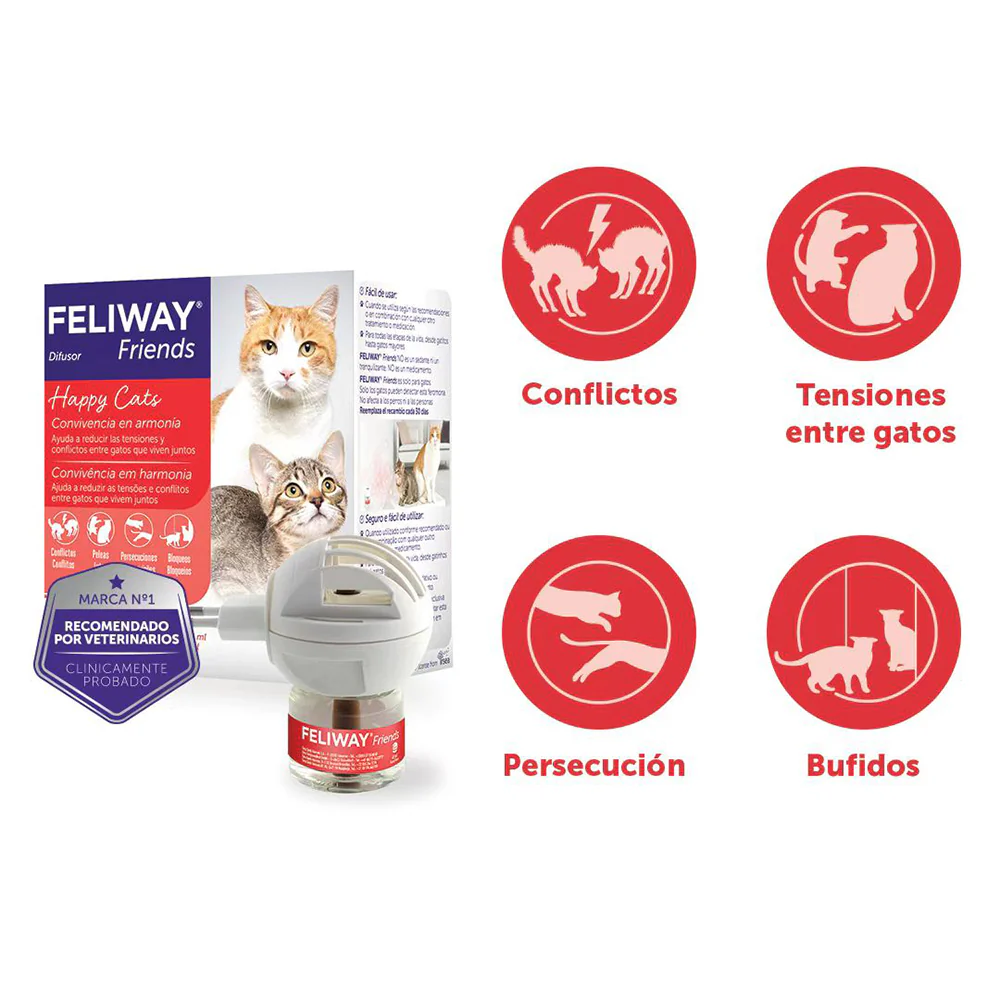FELIWAY Friends Cat Diffuser + Refill 48ml - Image 3