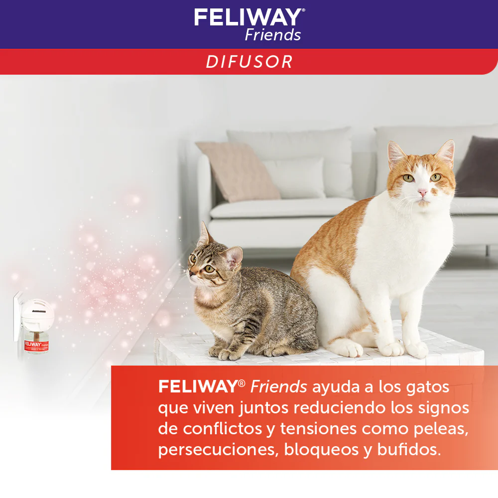 FELIWAY Friends Cat Diffuser + Refill 48ml - Image 6