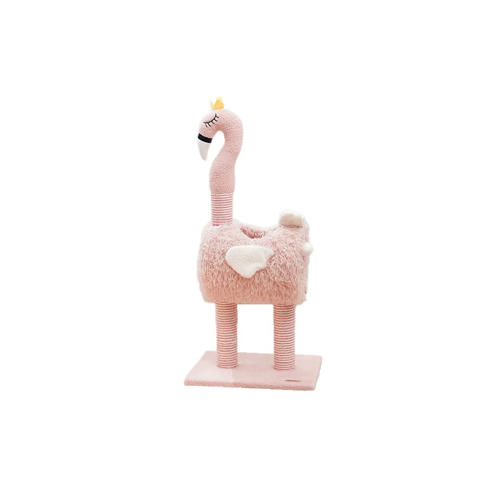 Flamingo Sisal Cat Scratching Post