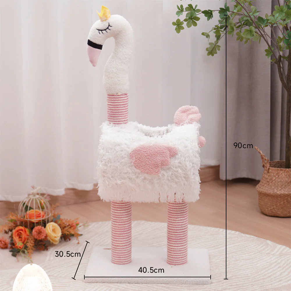 Flamingo Sisal Cat Scratching Post - Image 5