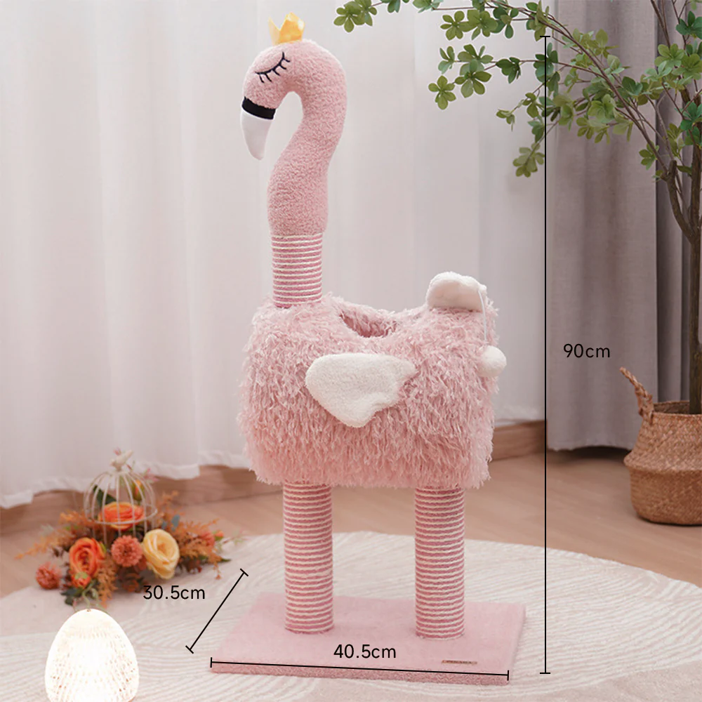 Flamingo Sisal Cat Scratching Post - Image 6
