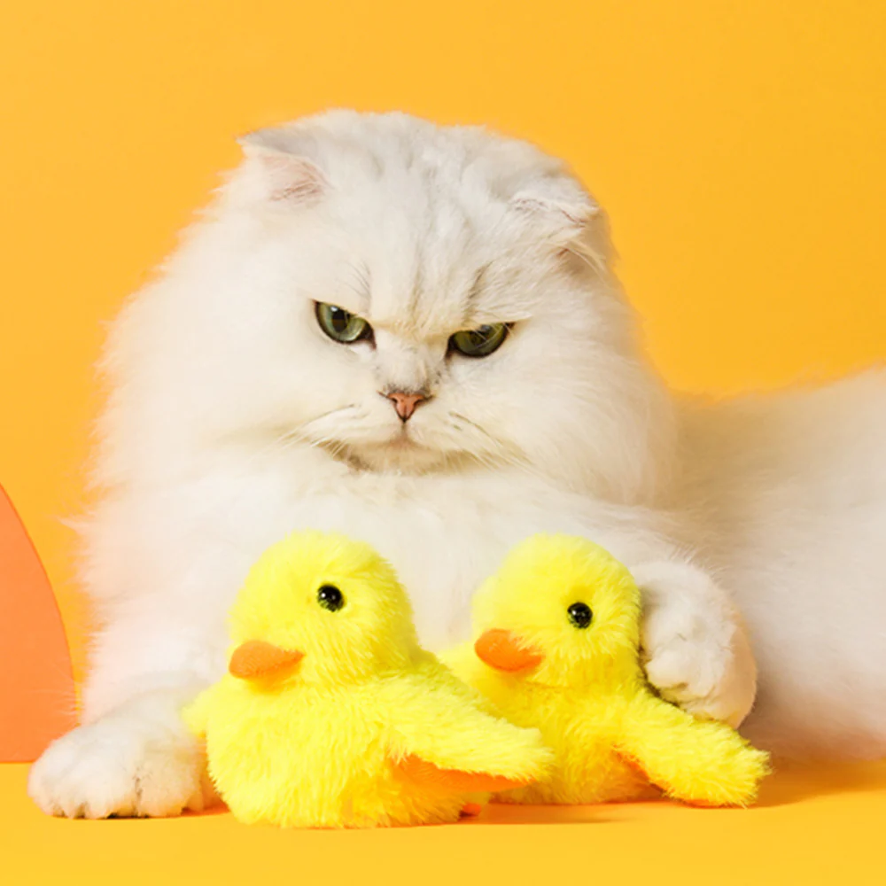 Flapping Duck Electric Interactive Self-Play Cat Catnip Toy - Image 3