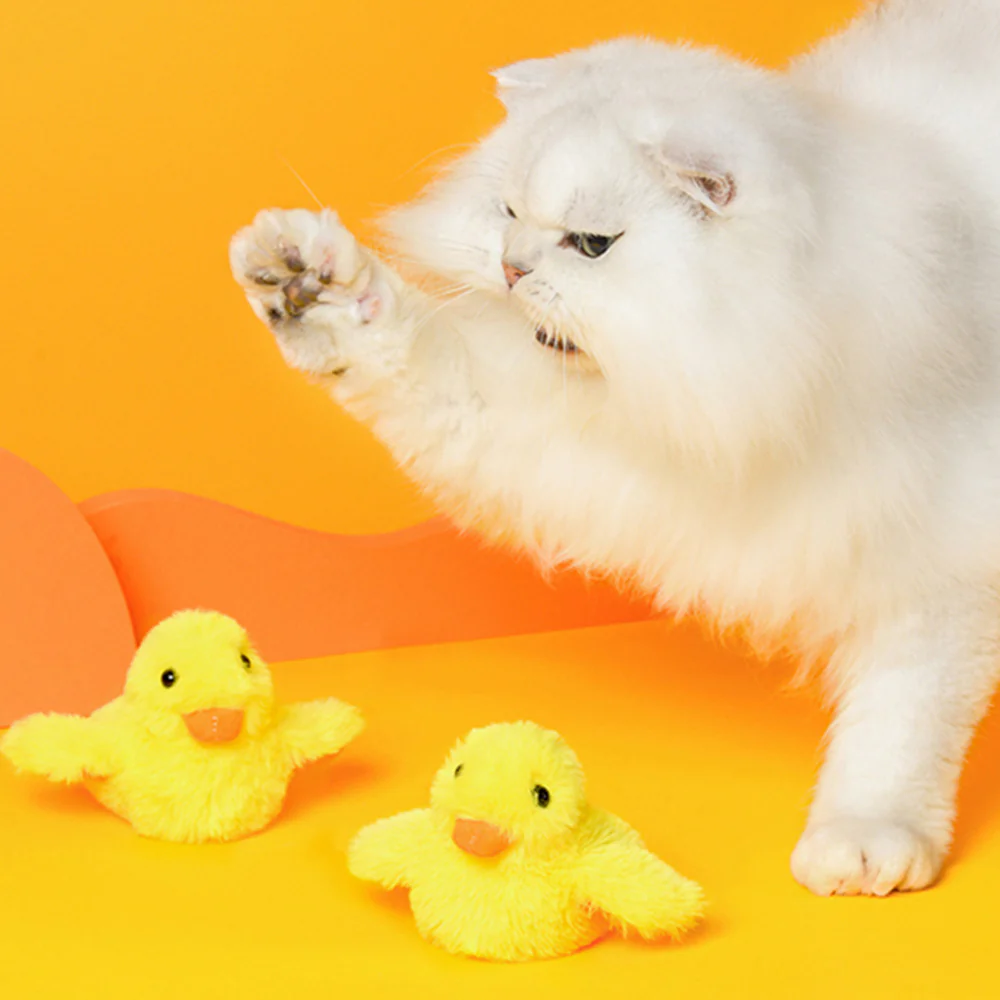 Flapping Duck Electric Interactive Self-Play Cat Catnip Toy - Image 4