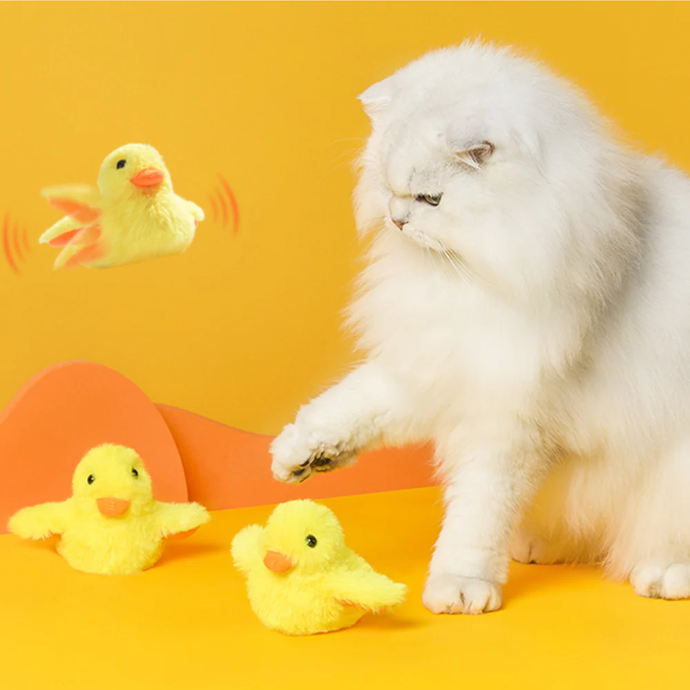 Flapping Duck Electric Interactive Self-Play Cat Catnip Toy - Image 5