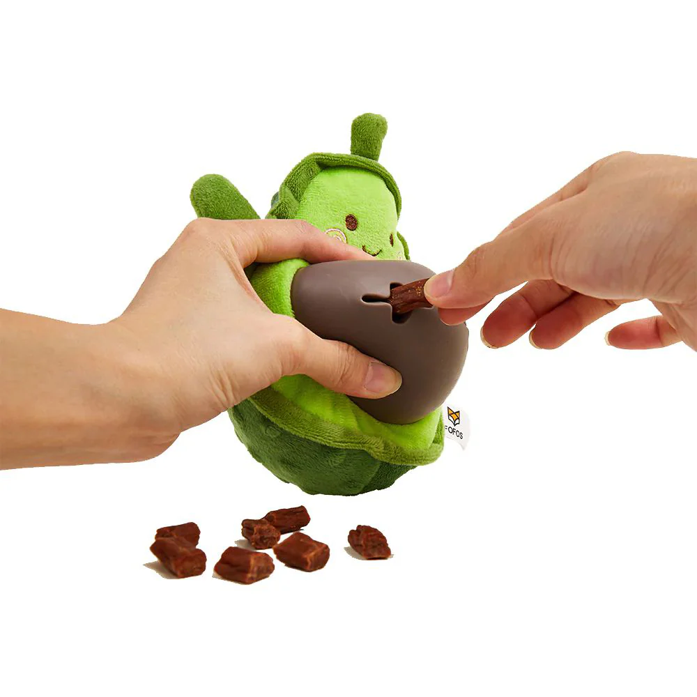 FOFOS Cute Avocado Treat Squeaky Dog Toy - Image 2