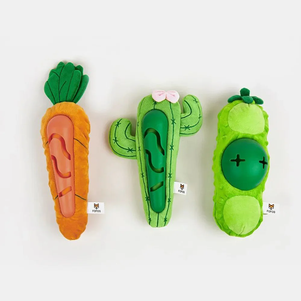 FOFOS Cute Cactus Treat Squeaky Dog Toy - Image 2