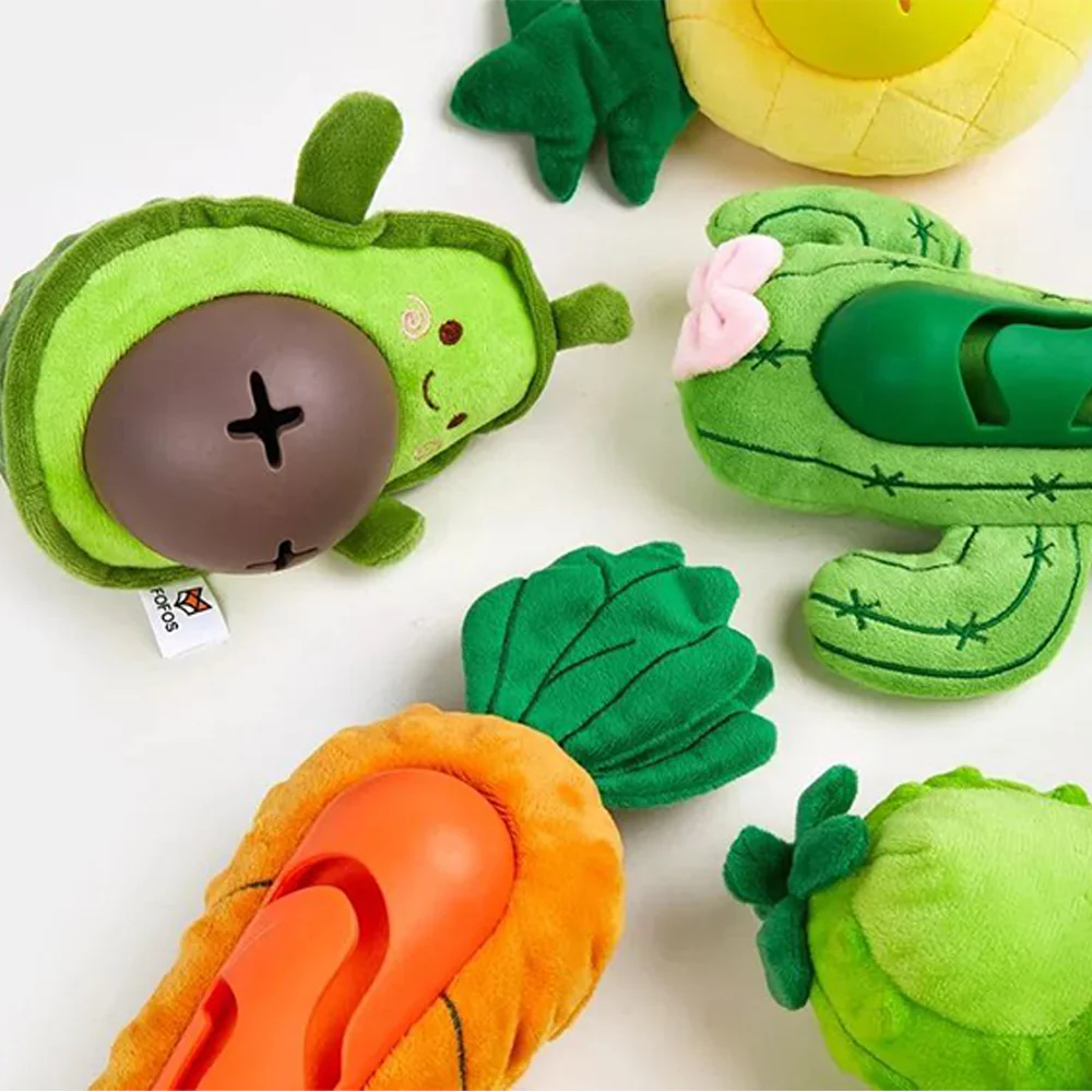 FOFOS Cute Cactus Treat Squeaky Dog Toy - Image 4