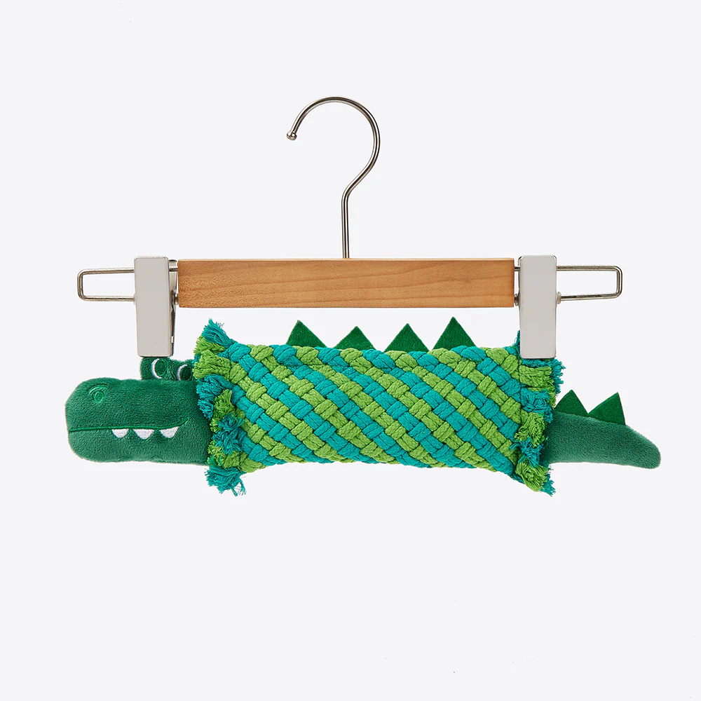 FOFOS Dog Rope Puppy Toy - Crocodile - Image 6