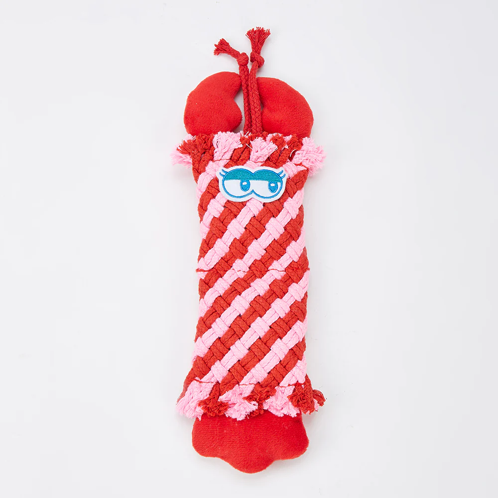 FOFOS Dog Rope Puppy Toy - Lobster - Image 3