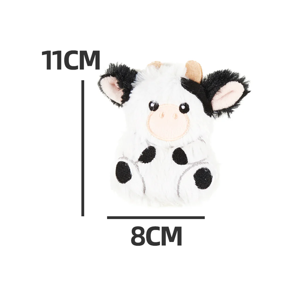 FOFOS Floppy Crinkle Cow Interactive Cat Toy - Image 2
