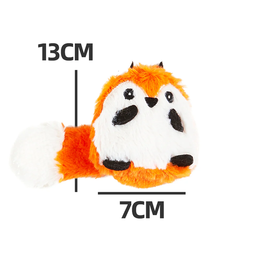 FOFOS Floppy Crinkle Fox Interactive Cat Toy - Image 2