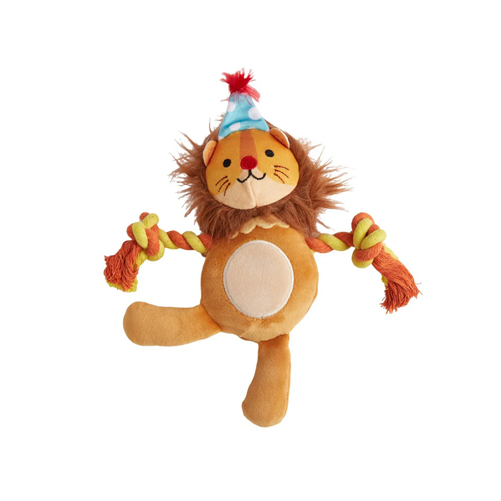 FOFOS Fluffy Lion Puppy Toy - Image 4