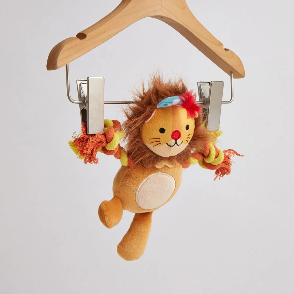 FOFOS Fluffy Lion Puppy Toy - Image 5