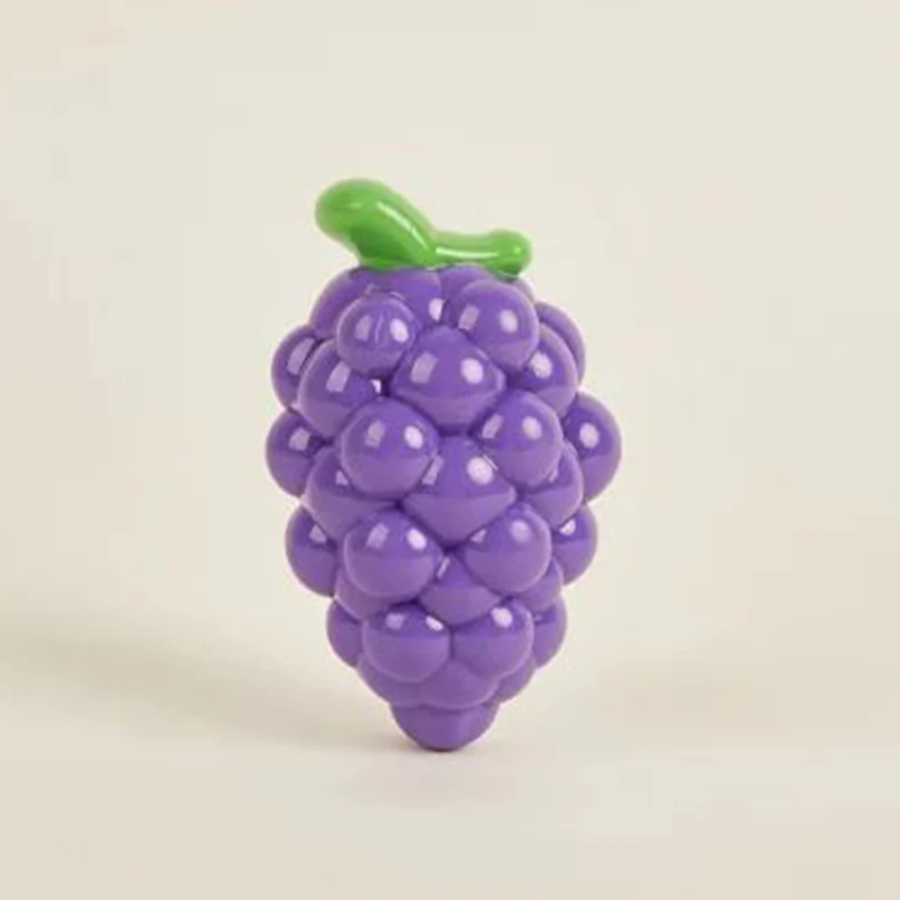 FOFOS Fruity-Bites Crazy Grape Strong TPR Squeaky Puppy Dog Chew Toy - Image 2