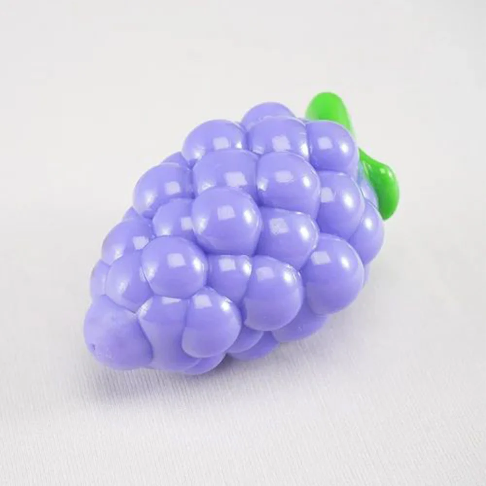 FOFOS Fruity-Bites Crazy Grape Strong TPR Squeaky Puppy Dog Chew Toy - Image 3