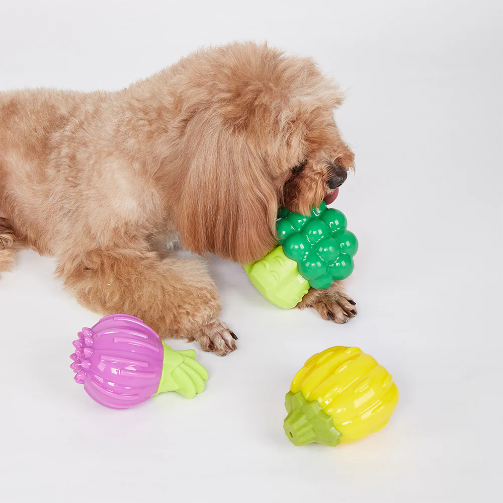 FOFOS Giggling Vegi-Bites Dog Toy - Onion - Image 2