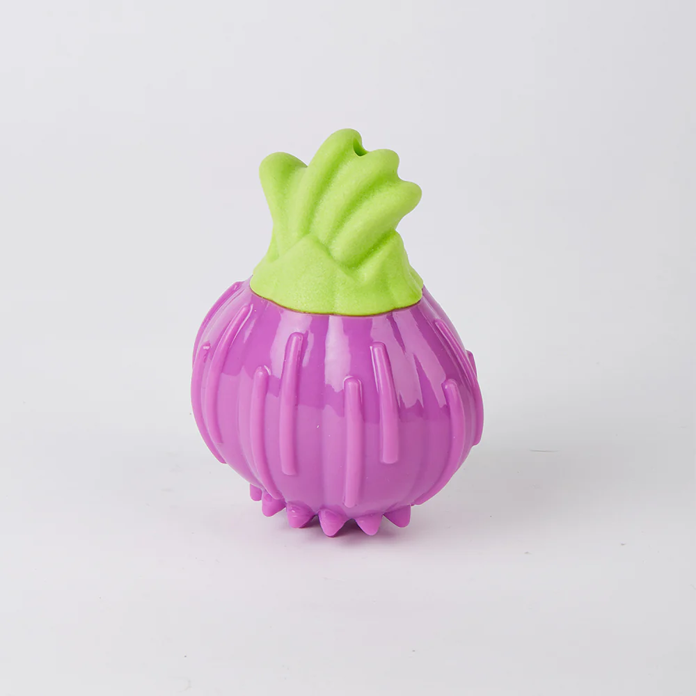 FOFOS Giggling Vegi-Bites Dog Toy - Onion - Image 4