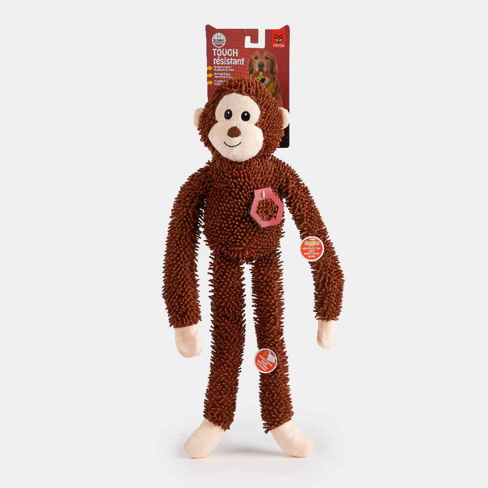 FOFOS Monkey Tough Long Body Dog Toy - Image 4