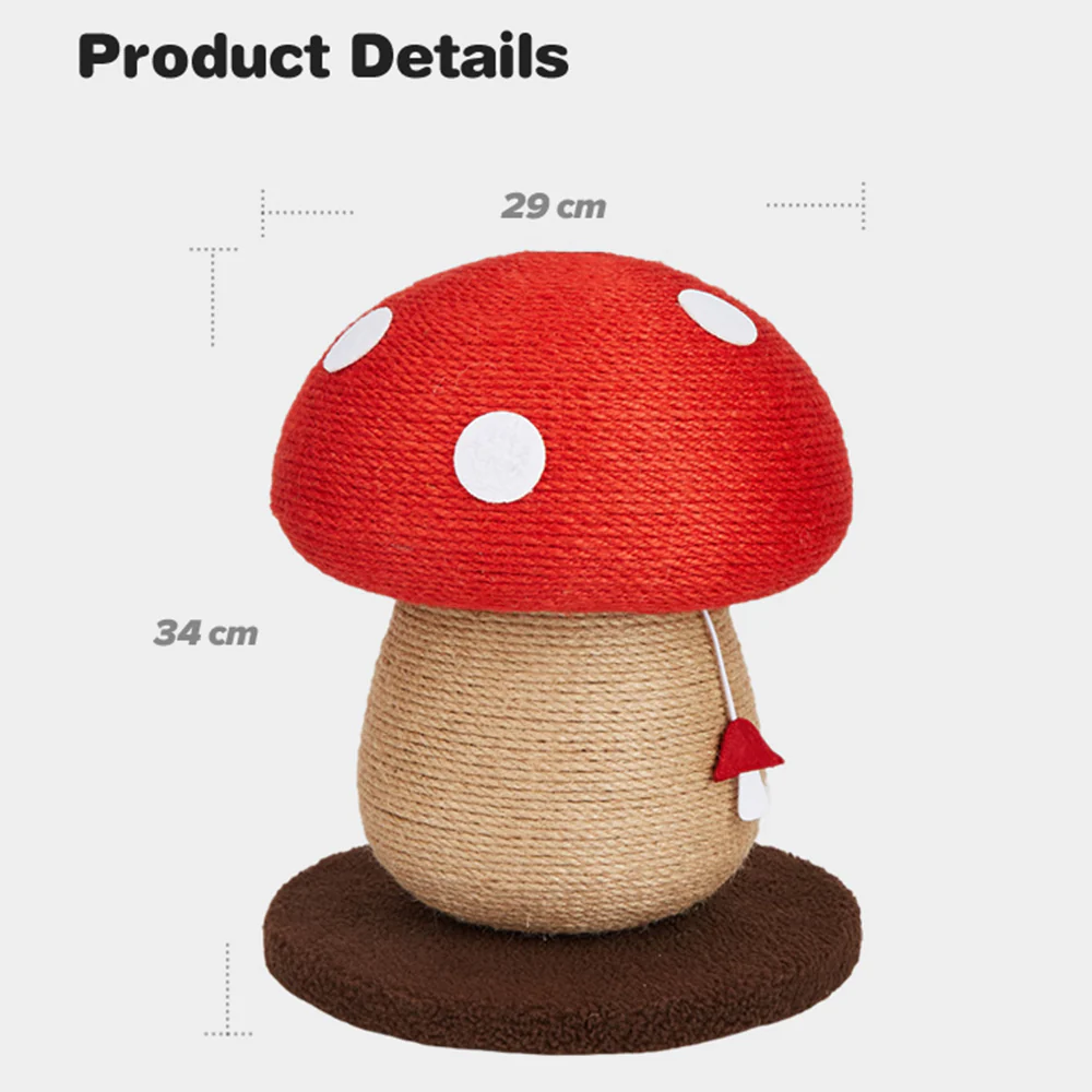 FOFOS Mushroom Cat Scratcher - Image 2