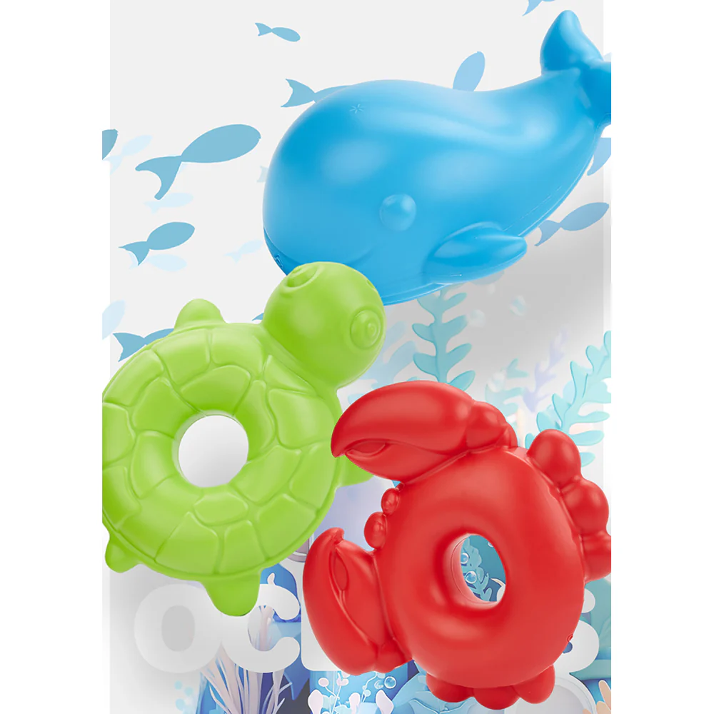 FOFOS Ocean Animal Chewing Squeaky Dog Toy - Image 5