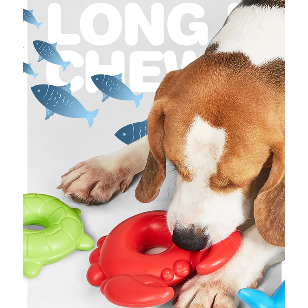 FOFOS Ocean Animal Chewing Squeaky Dog Toy - Image 7