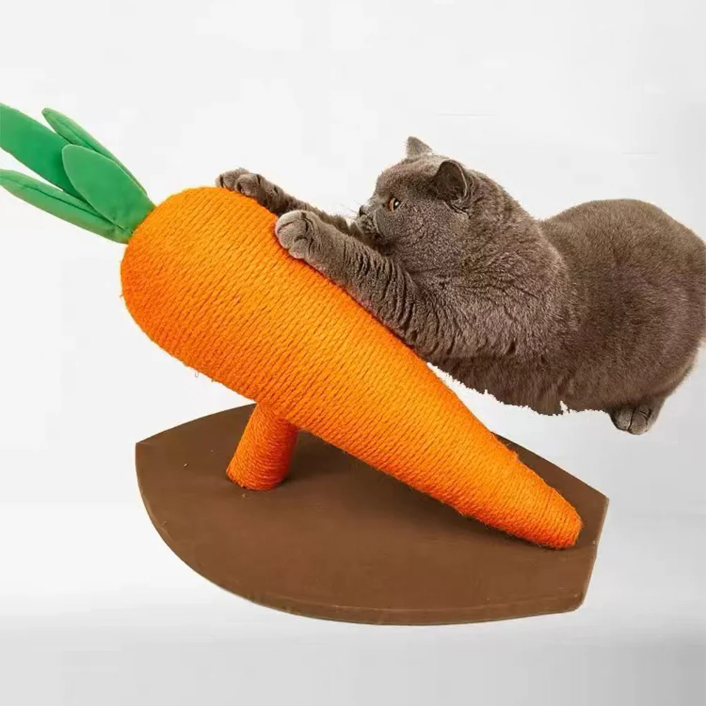 FOFOS Playtime Carrot Large Cat Scratcher - Image 3