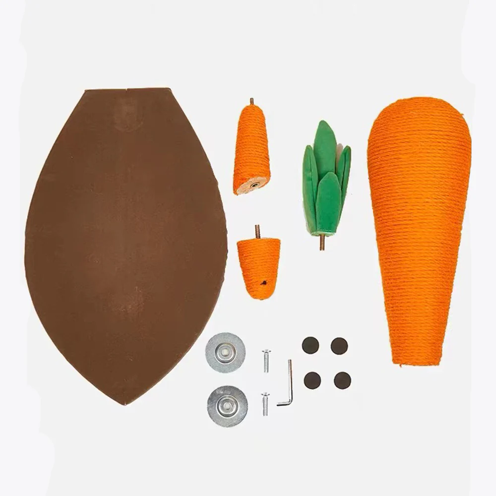FOFOS Playtime Carrot Large Cat Scratcher - Image 4