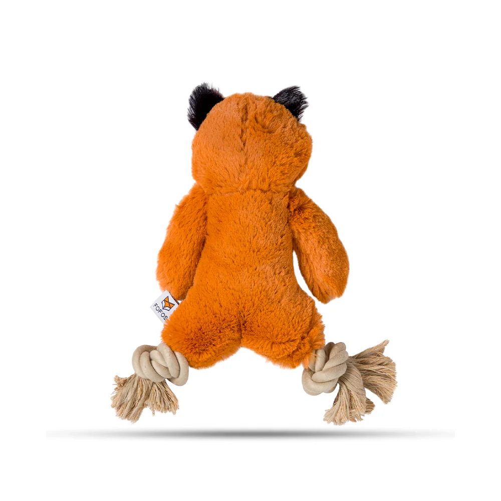 FOFOS Rope Bear Plush Crinkle Dog Toy - Image 2