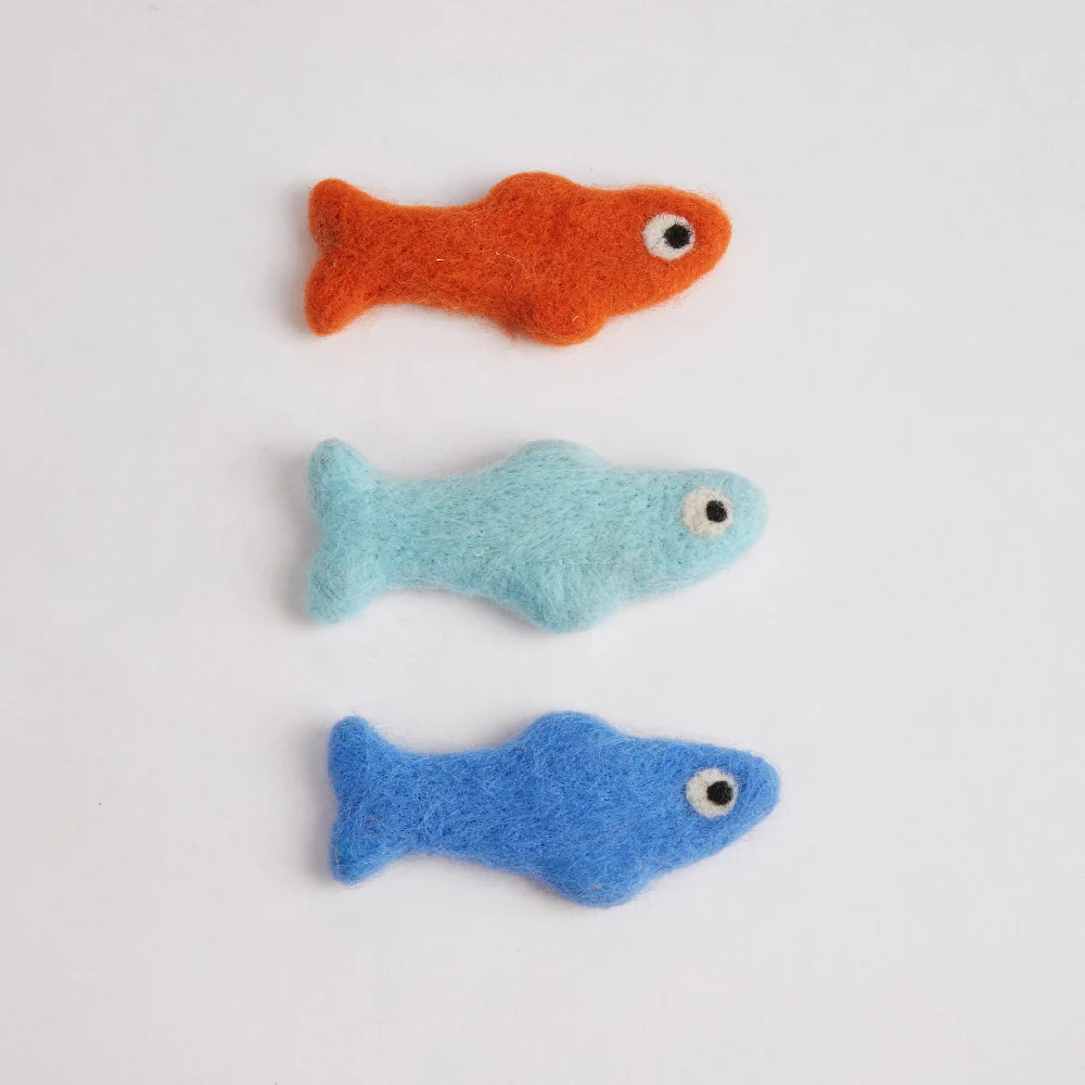 FOFOS Sardine Catnip Cat Toy - No.2 Fish 3pcs - Image 6