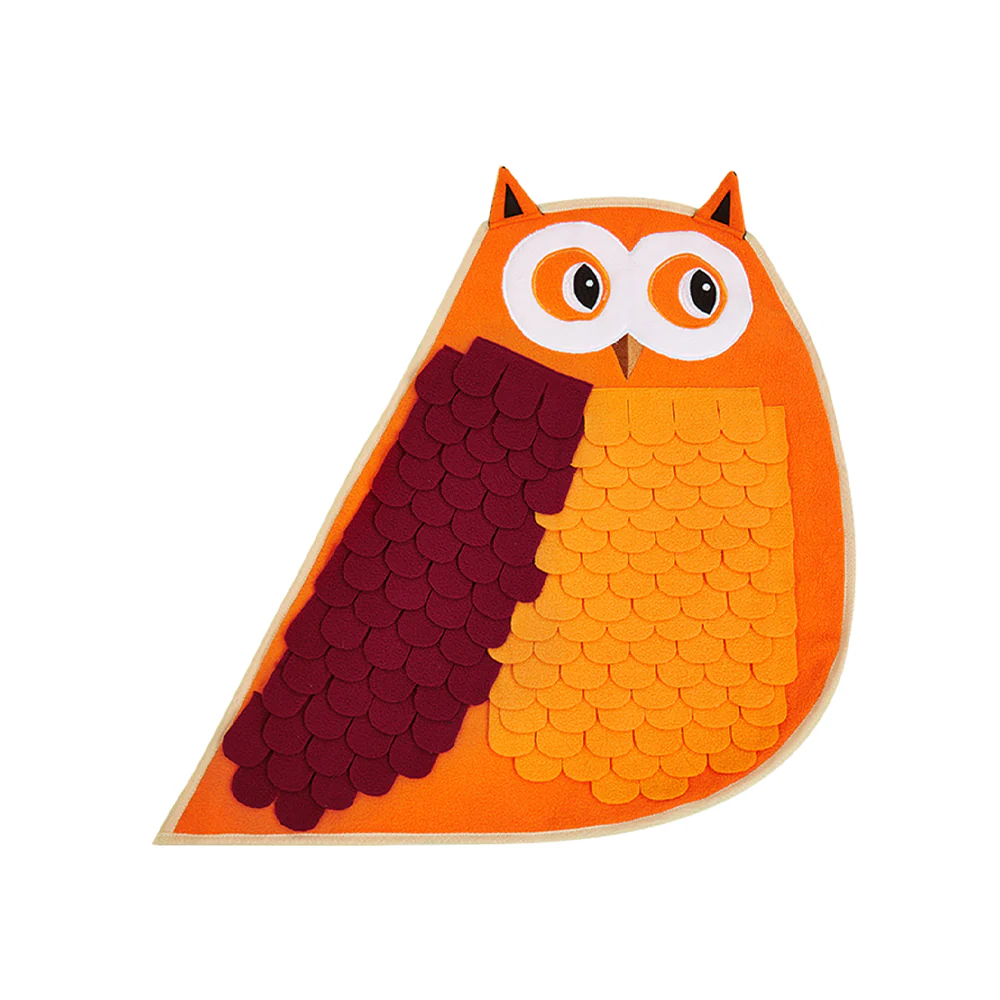 FOFOS Sniffing Mat Owl Treat Puzzle Dog Toy - Image 3
