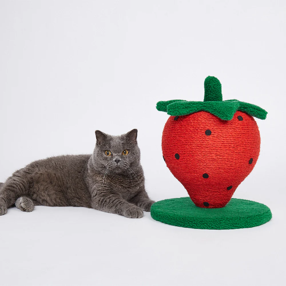 FOFOS Strawberry Cat Scratcher - Image 2