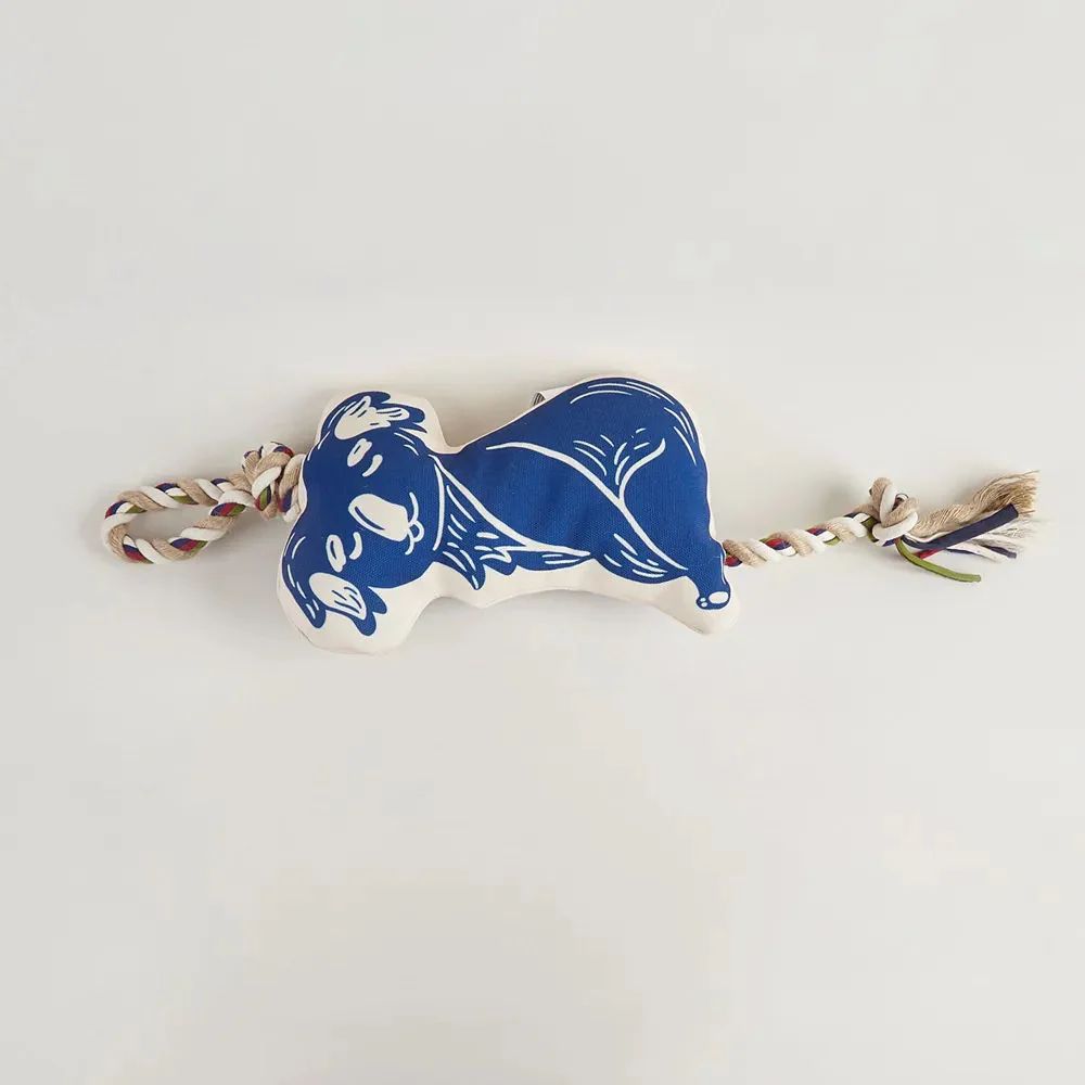 FOFOS Teething Flossy Rope With Koala Dog Toy - Image 2