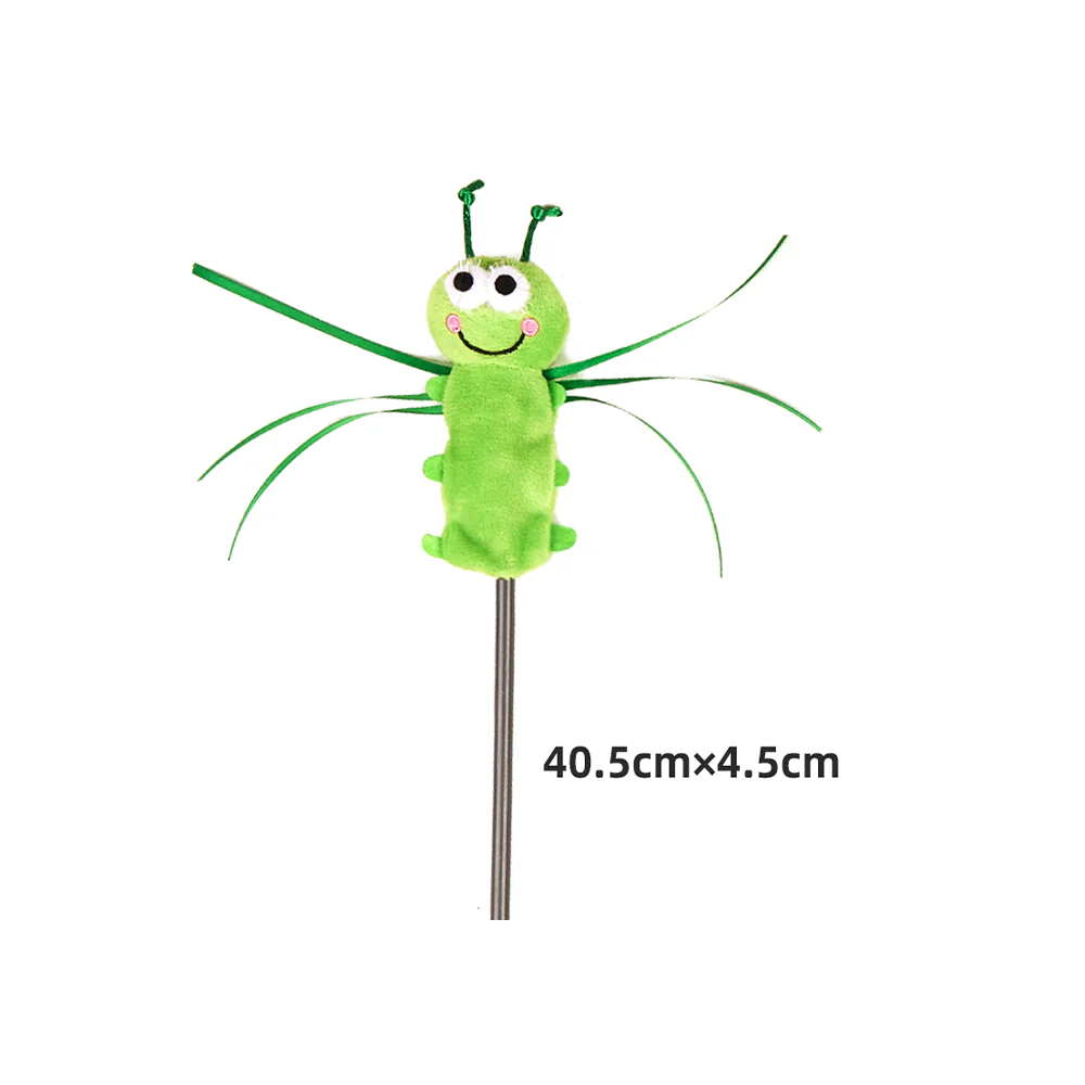 FOFOS Wand Moving Caterpillar Cat Teaser Toy - Image 4