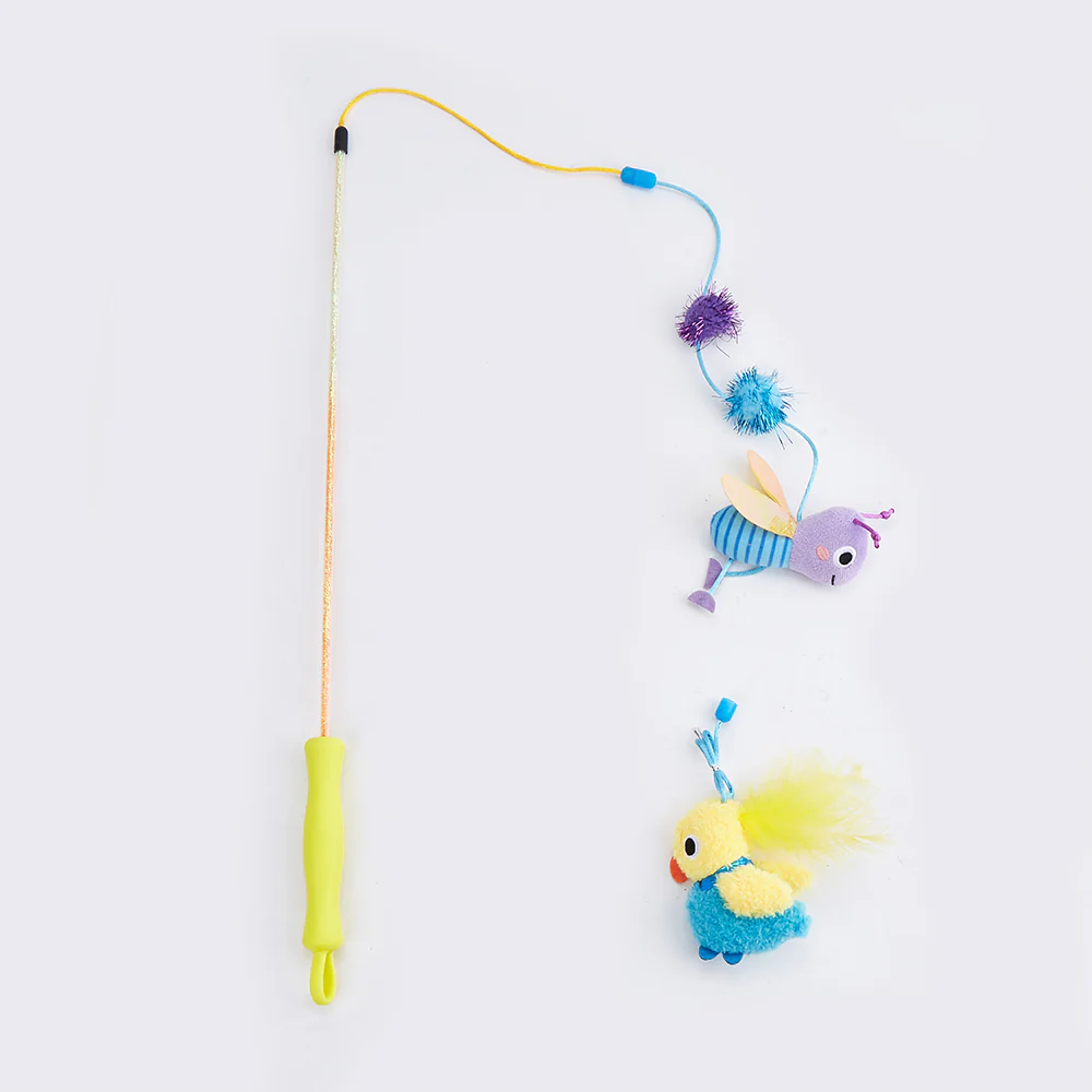 FOFOS Wand Replaceable Cat Toy - Let's Fly Together - Image 7