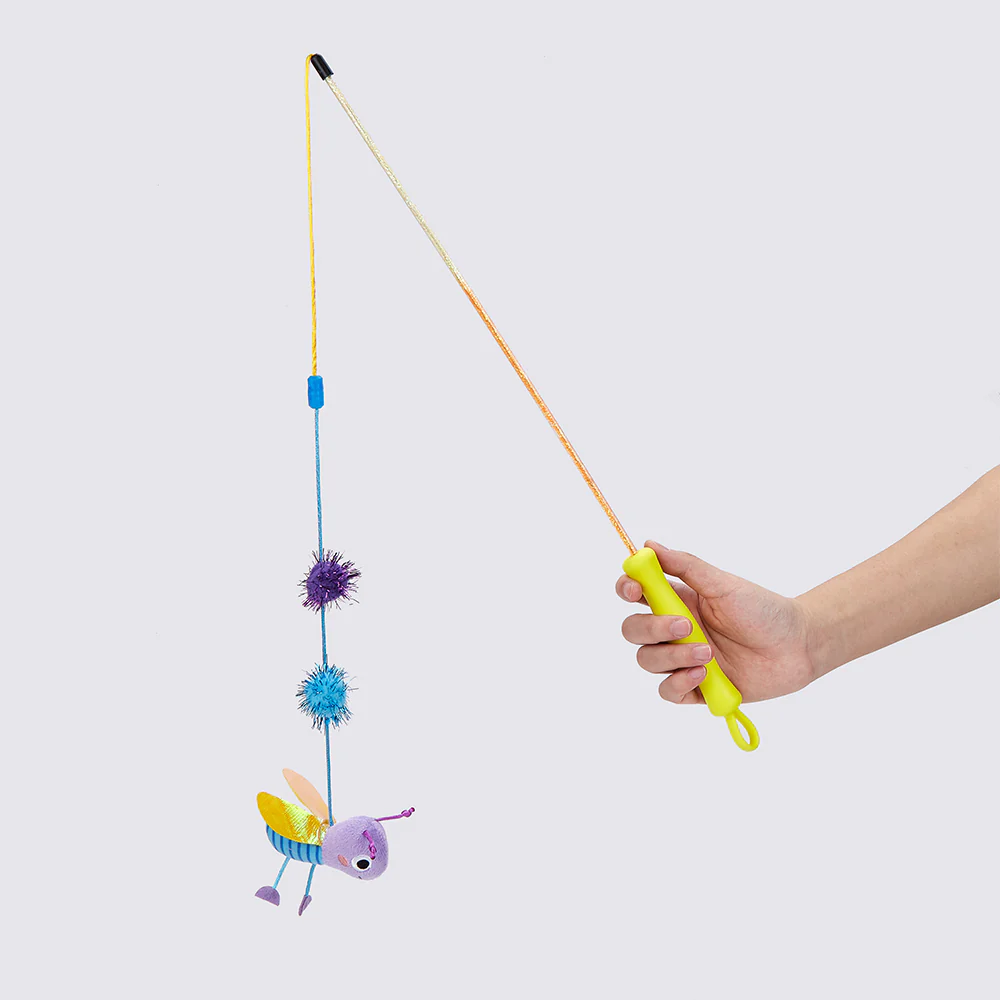 FOFOS Wand Replaceable Cat Toy - Let's Fly Together - Image 8