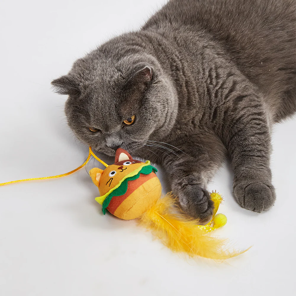 FOFOS Wand Replaceable Cat Toy - Meow Fast Food - Image 4