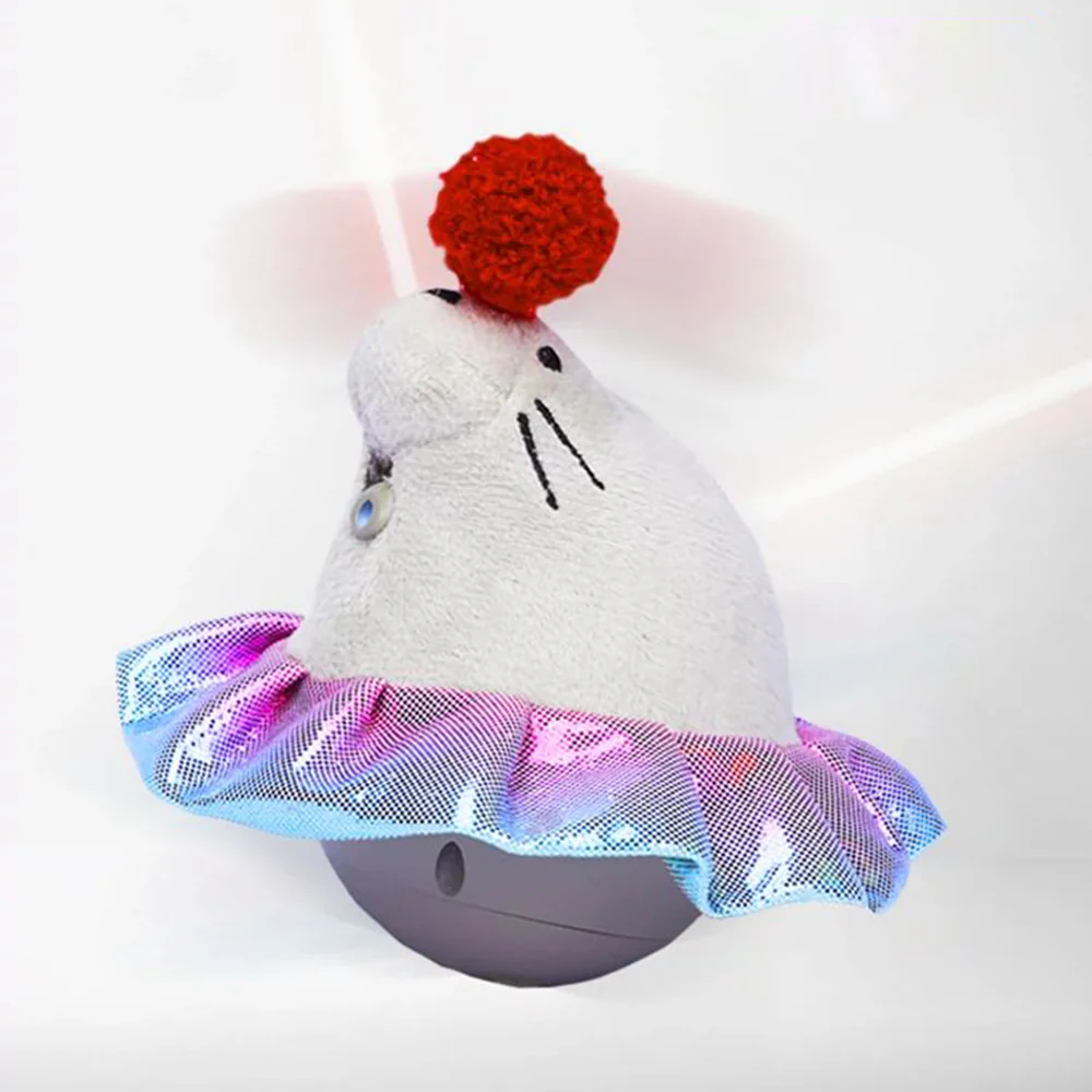 FOFOS Whirling Laser Electronic Sea Lion Interactive Tumbler Cat Toy - Image 4