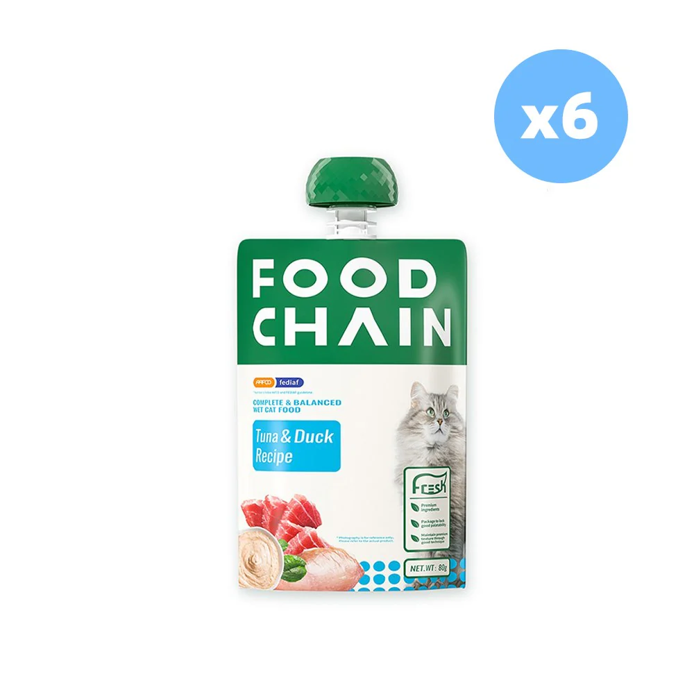 FOOD CHAIN Tuna & Duck Recipe Wet Cat Food - Image 12